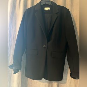 Loft Black Blazer and Skirt Set - size 8